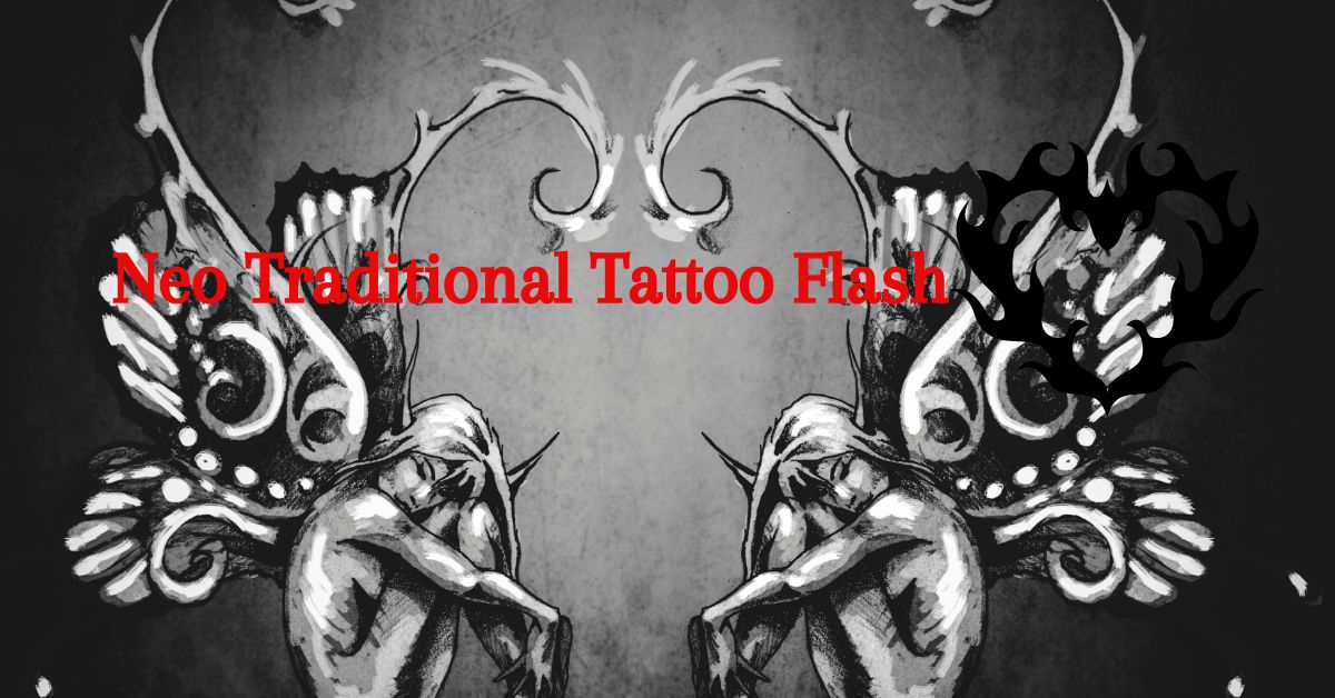 Neo Traditional Tattoo Flash