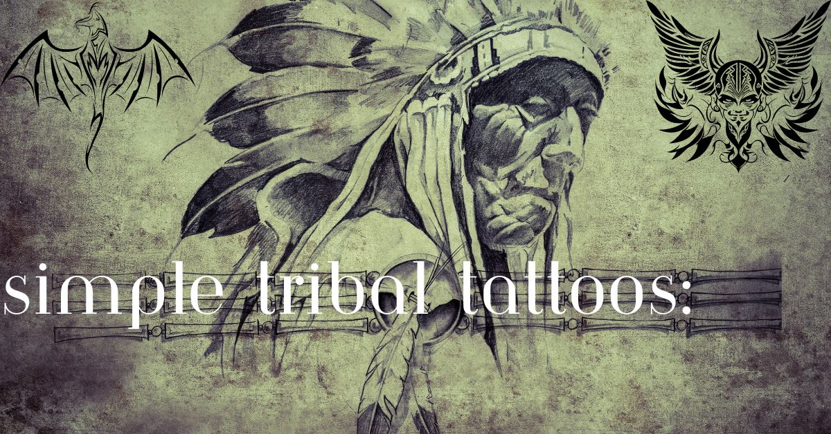Simple Tribal Tattoos: