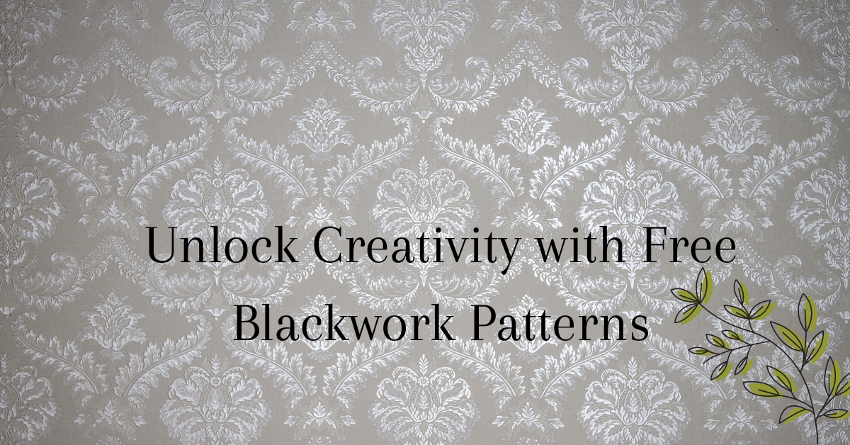 Unlock Creativity with Free Blackwork Patterns