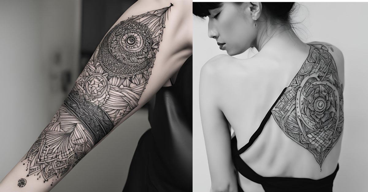 Blackwork-Tattoo