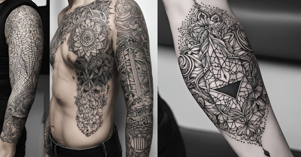 Blackwork-Tattoo