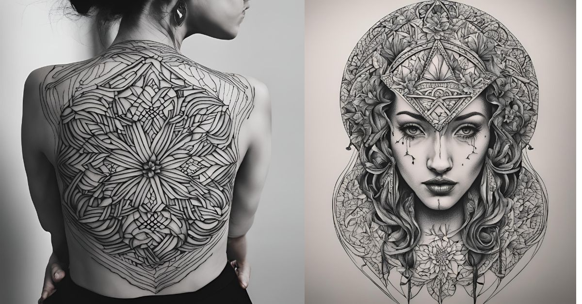 Blackwork-Tattoo