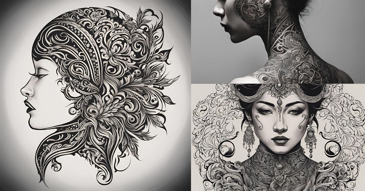 Dark-Ornamental-Tattoo-Neck