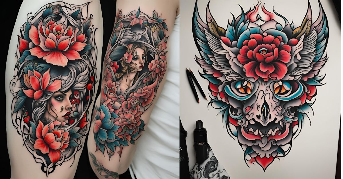 NeO-Traditional-Tattoo