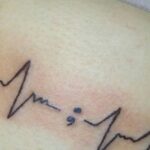 Semicolon-Tattoo