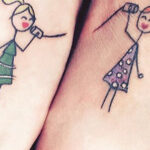 Matching-Best-Friend-Tattoos