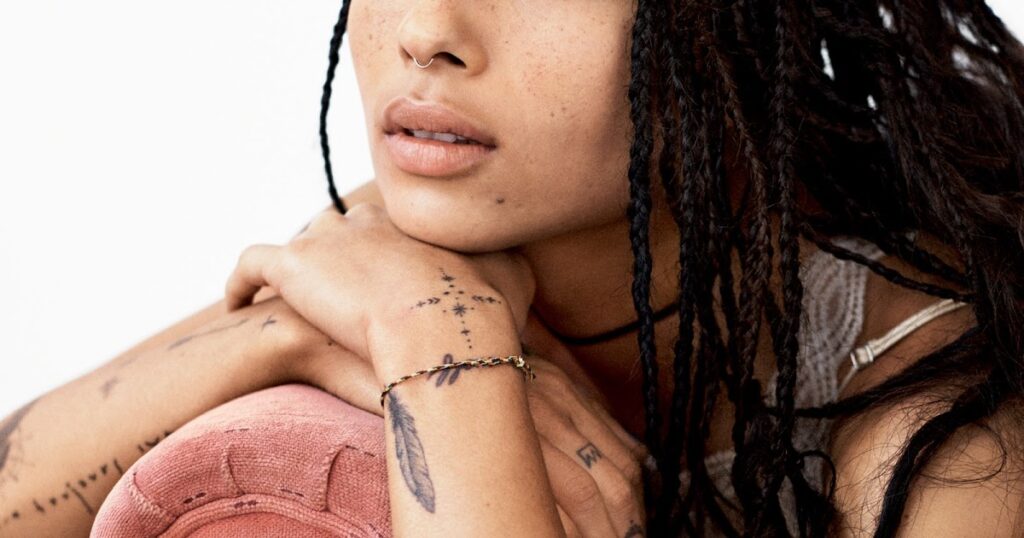 Zoe-Kravitz’s-Tattoo-Collection